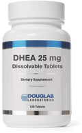 Douglas Laboratories DHEA 25 mg Dissolvable Tablets – Supports Immune Health, Brain, Bones, Metabolism & Lean Body Mass* | 120 Tablets