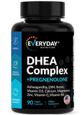 DHEA Micronized 200mg & Pregnenolone 100mg Complex – Hormone Support, USA Made, 90 Capsules