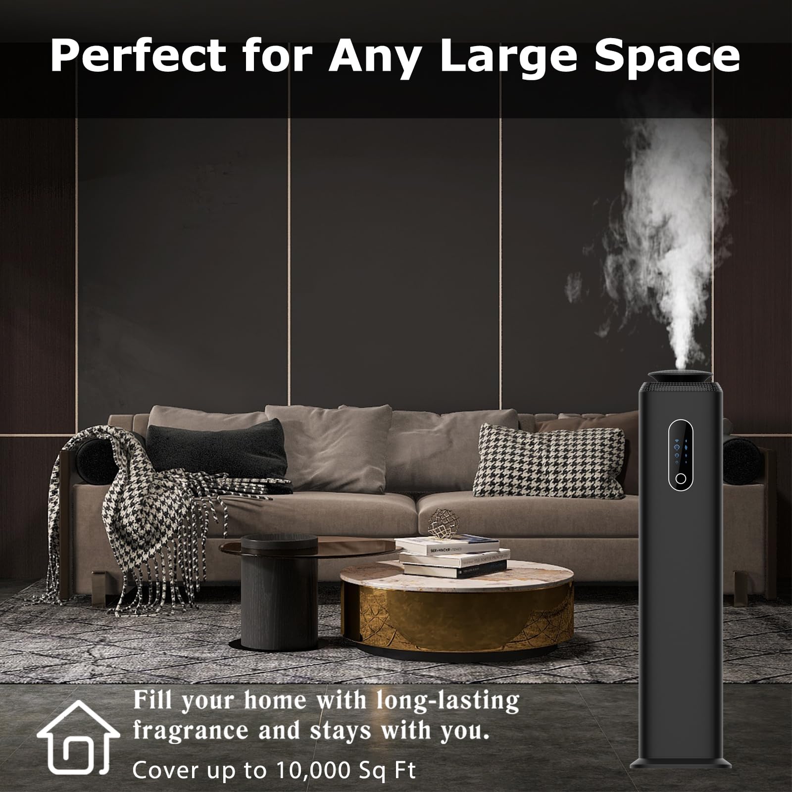 1000ml Tower Hotel Scent Diffuser with WiFi App Control – Up to 10,000 sq ft