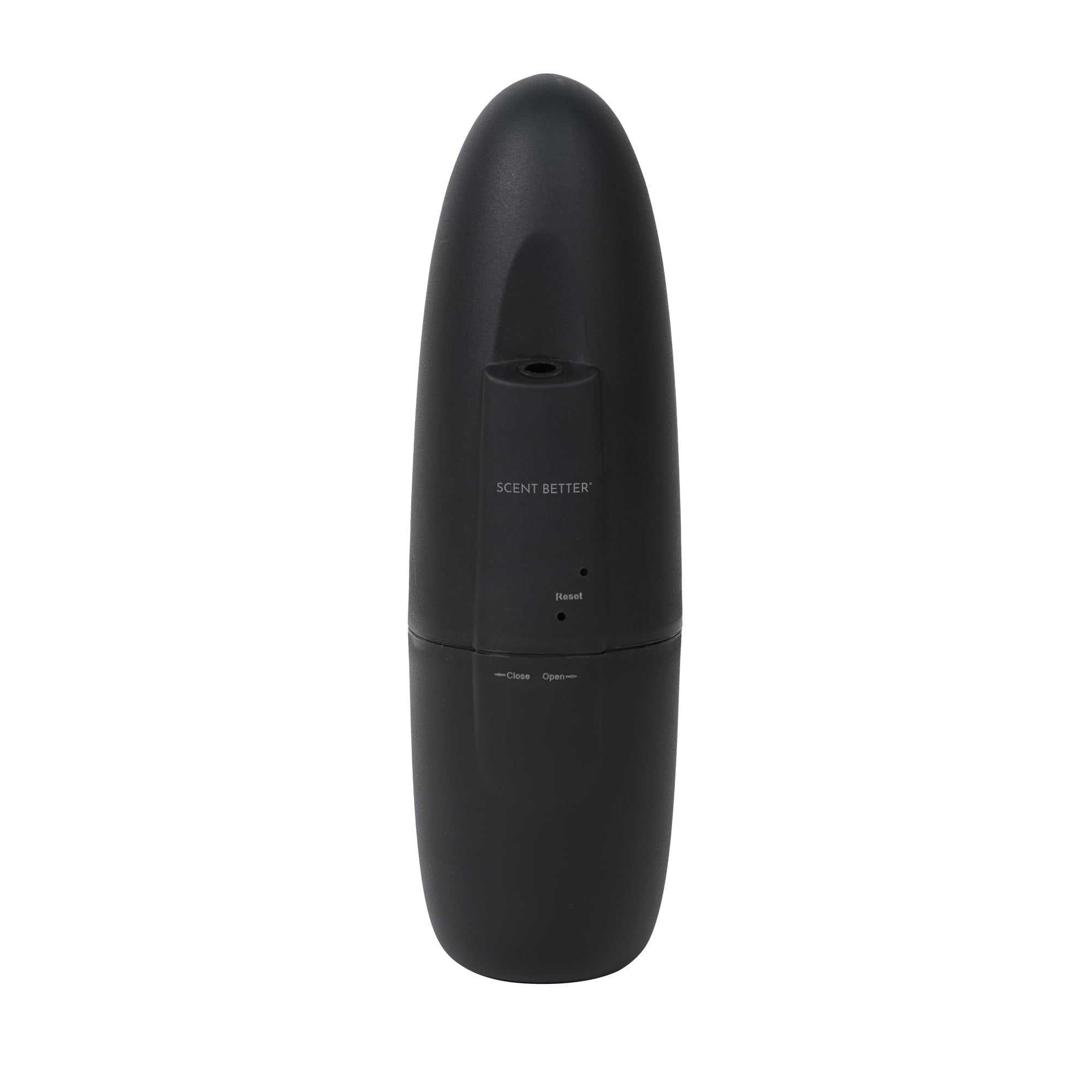 Scent Better Plug-In Waterless Diffuser for 500 sq ft – Free Linen Breeze (60 mL) – Black