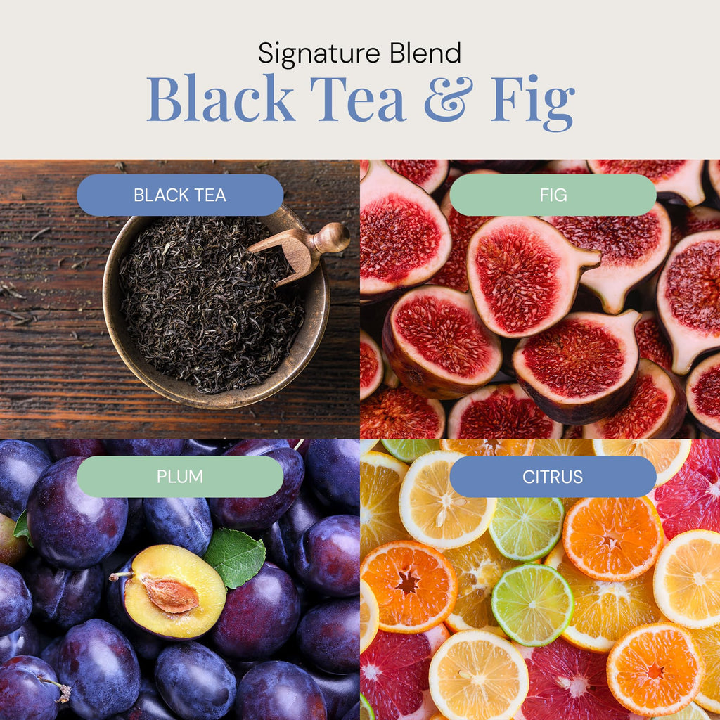 Black Tea & Fig Aroma Oil – Essential Oils Blend for Diffusers (300 mL)
