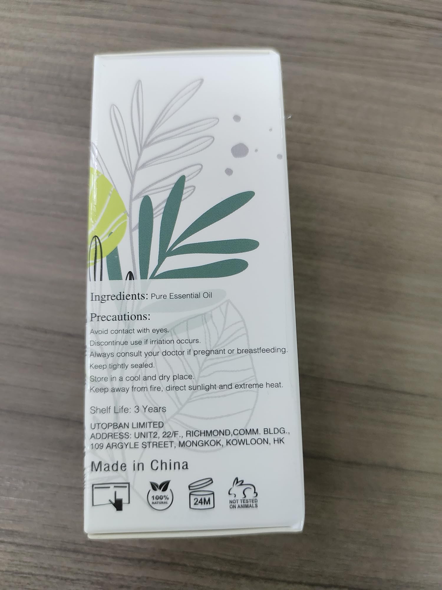 Lemon Eucalyptus Essential Oil 30ml | PHATOIL Aromatherapy for Diffusers