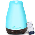 Diffuserlove 200ML Remote Control Essential Oil Diffuser – BPA-Free Aromatherapy, Black Base