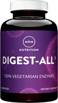 MRM Nutrition Digest-All – Digestive Enzymes for Improved Digestion | 50 Servings | Vegetarian & Gluten-Free