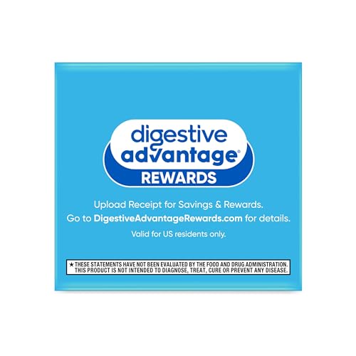 Digestive Advantage Probiotics – Daily Probiotics for Gut Health & Immune Support (60ct)