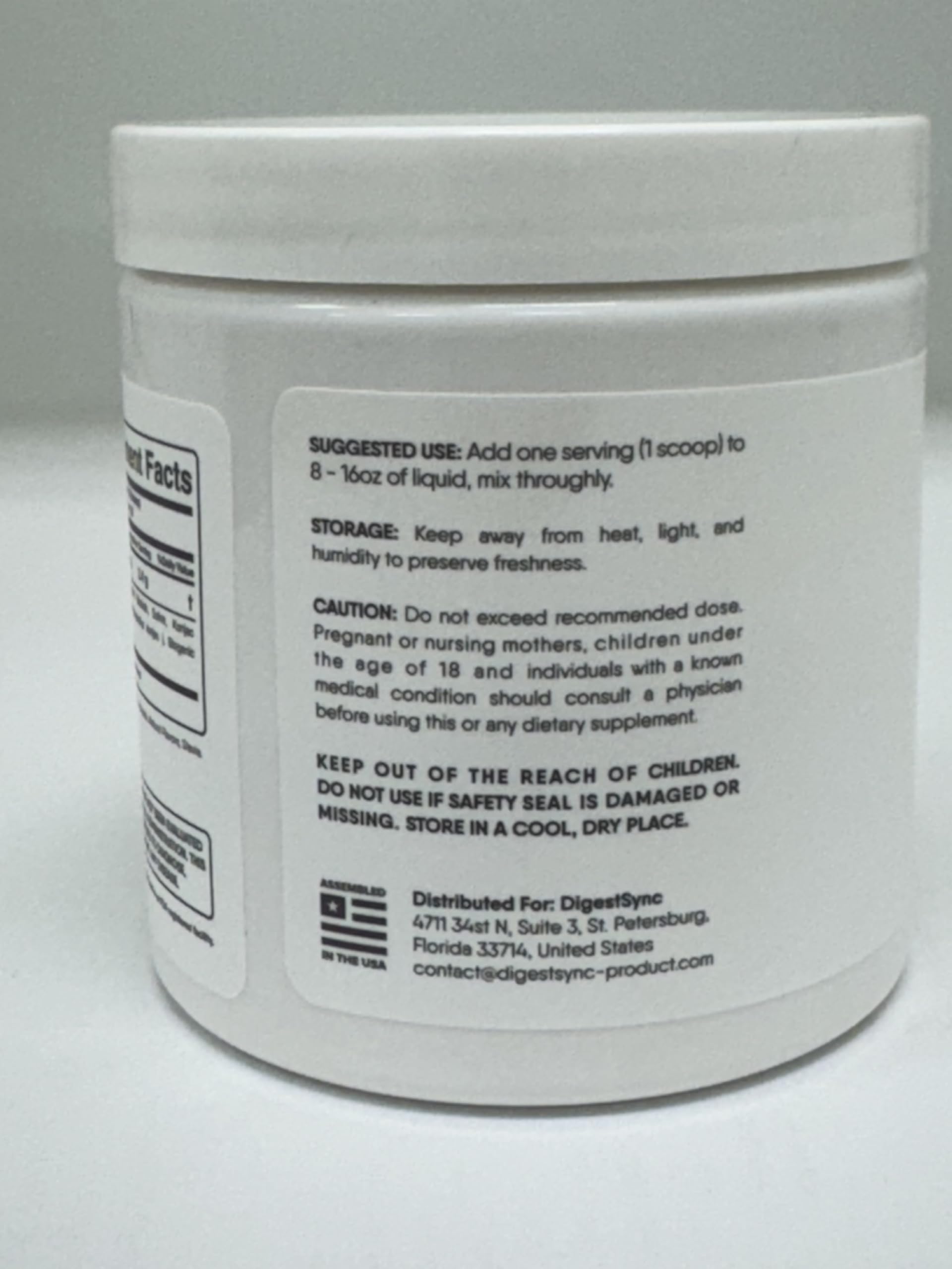 DigestSync by Nature’s NutriWave – Natural Digestive Health Powder (Bloating Relief) | 3-Month Supply