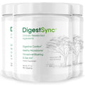 DigestSync by Nature’s NutriWave – Natural Digestive Health Powder (Bloating Relief) | 3-Month Supply