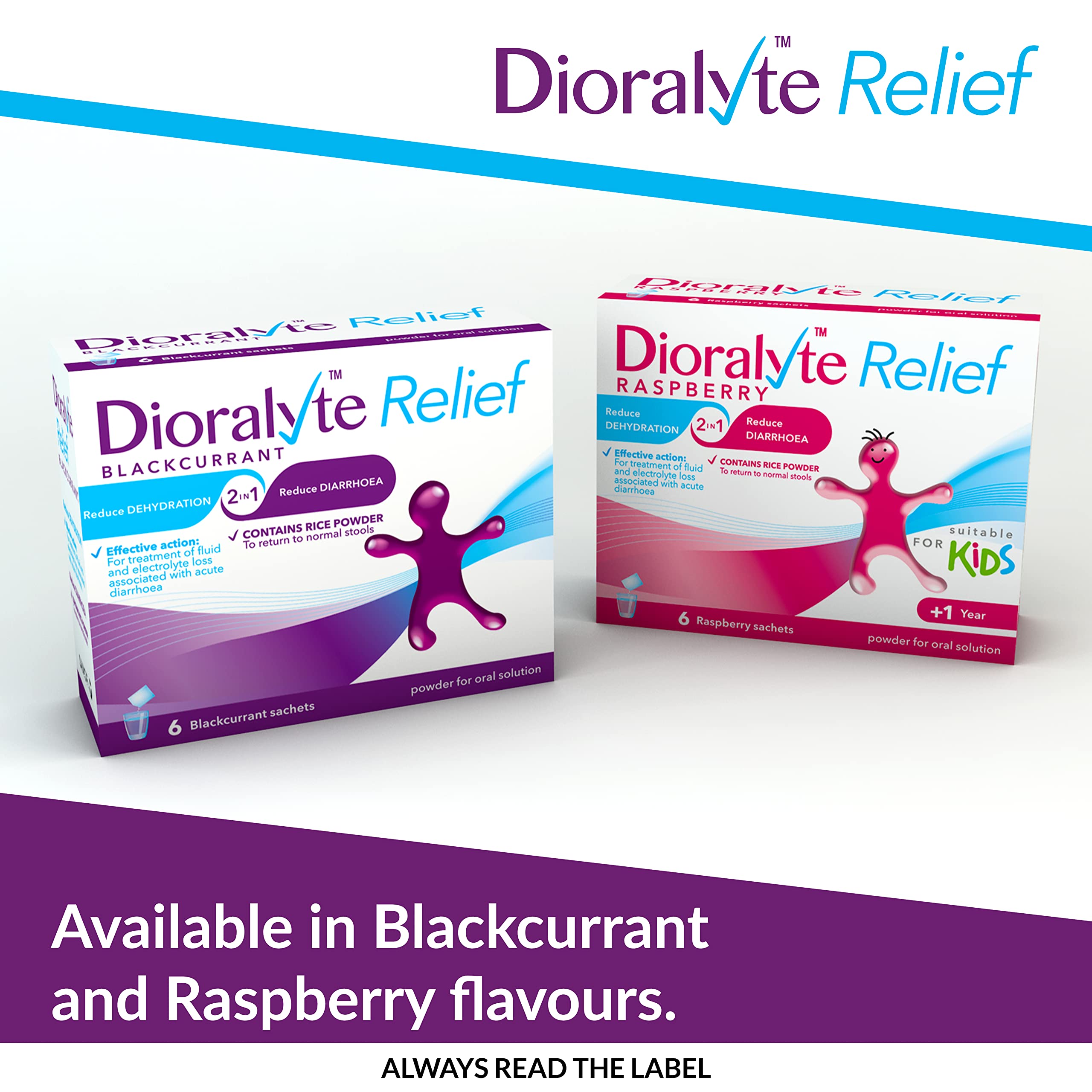 Dioralyte Blackcurrant Sachets 6 Pack – Rehydration & Electrolyte Replacement