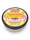 Dirty Mouth Toothpowder – Primal Life Organics, Organic Kaolin & Bentonite, Bubblegum