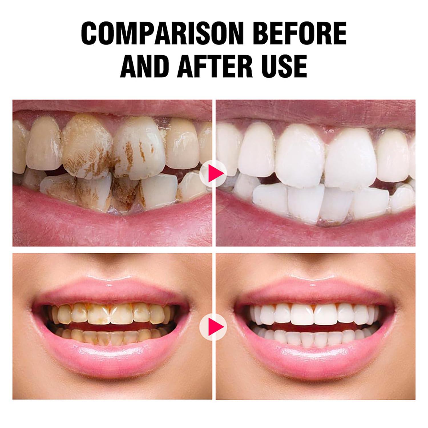 DISAAR BEAUTY Smokers Tooth Powder – Remove Tobacco Stains & Whitens Teeth (50g)