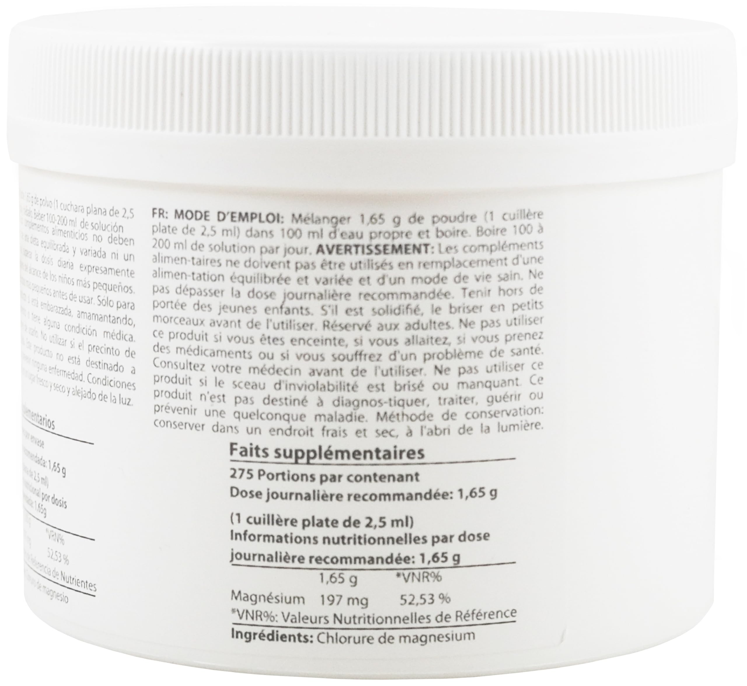 1 Pound Magnesium Chloride Hexahydrate – Pharmaceutical Grade, EUR/BP/USP | Third-Party Tested | Heiltropfen Crystal Powder