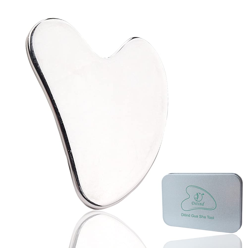 Ditind Gua Sha – Stainless Steel Gua Sha Tool for Facial & Body Spa