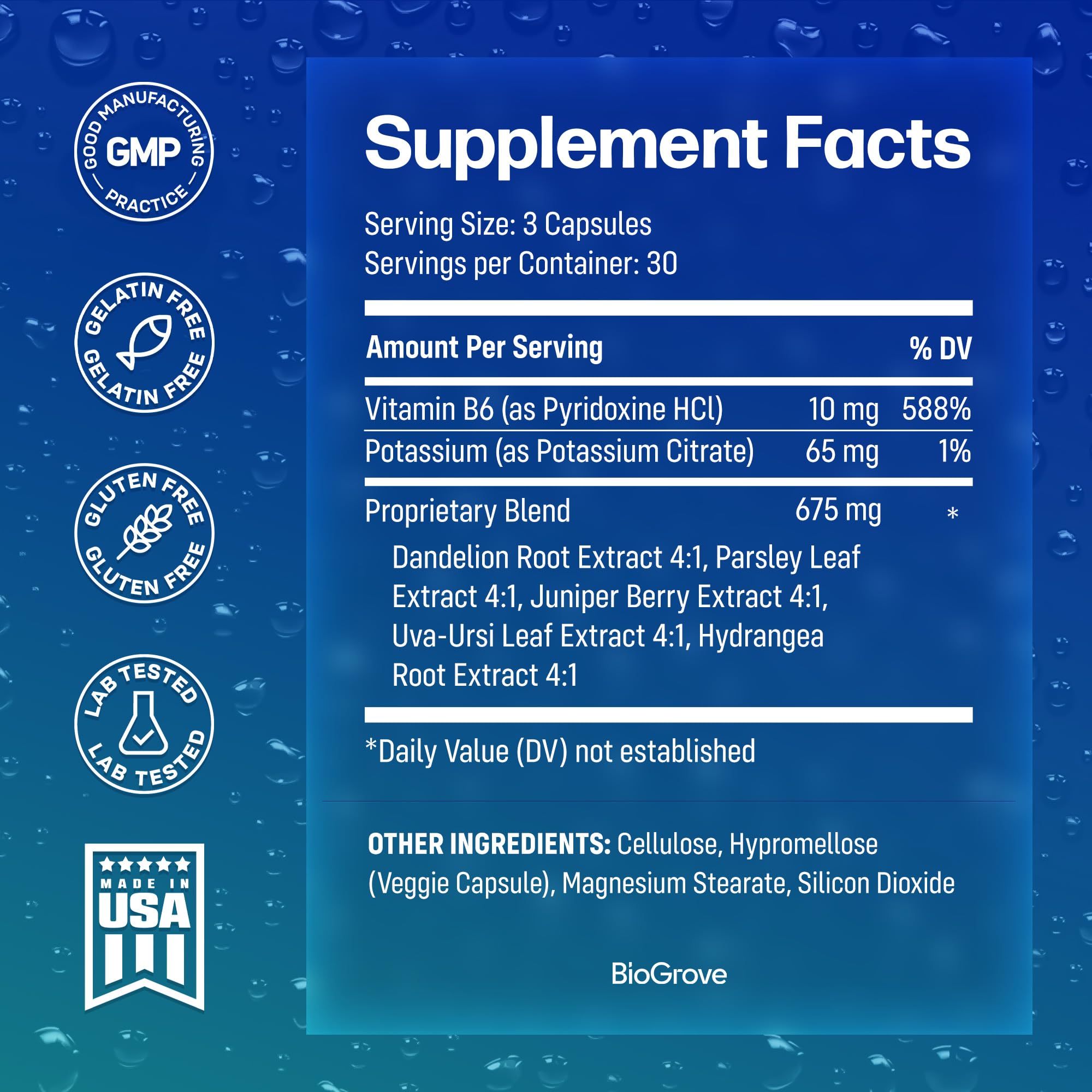 Water Pills for Swollen Feet & Legs – Easy-to-Swallow, Fast-Acting | Diulite