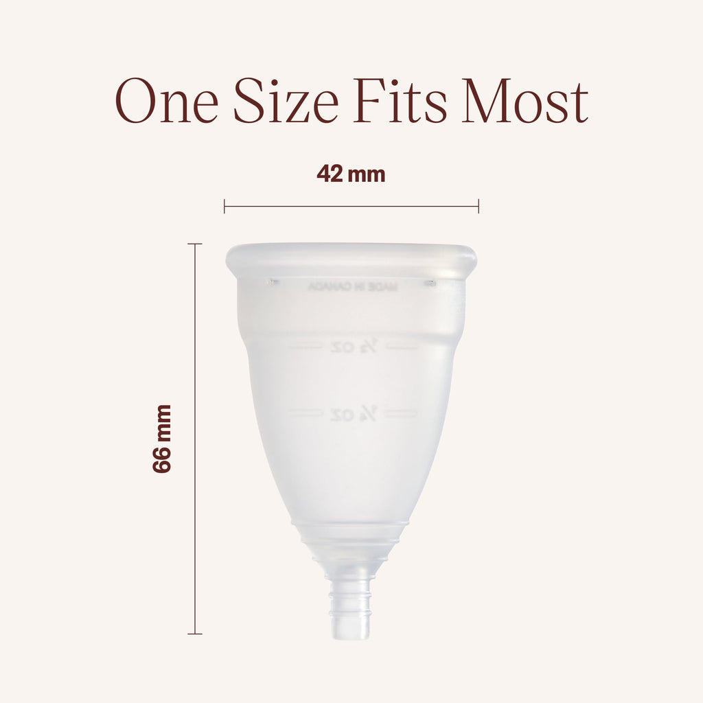 DIVA Cup Model 1 – Medical Grade Silicone Reusable Menstrual Cup for Medium to Heavy Flow | Up to 12 Hours