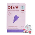 DIVA Cup Model 2 | Medical Grade Silicone Reusable Period Cup With Enamel Pin (Up to 12 Hours)