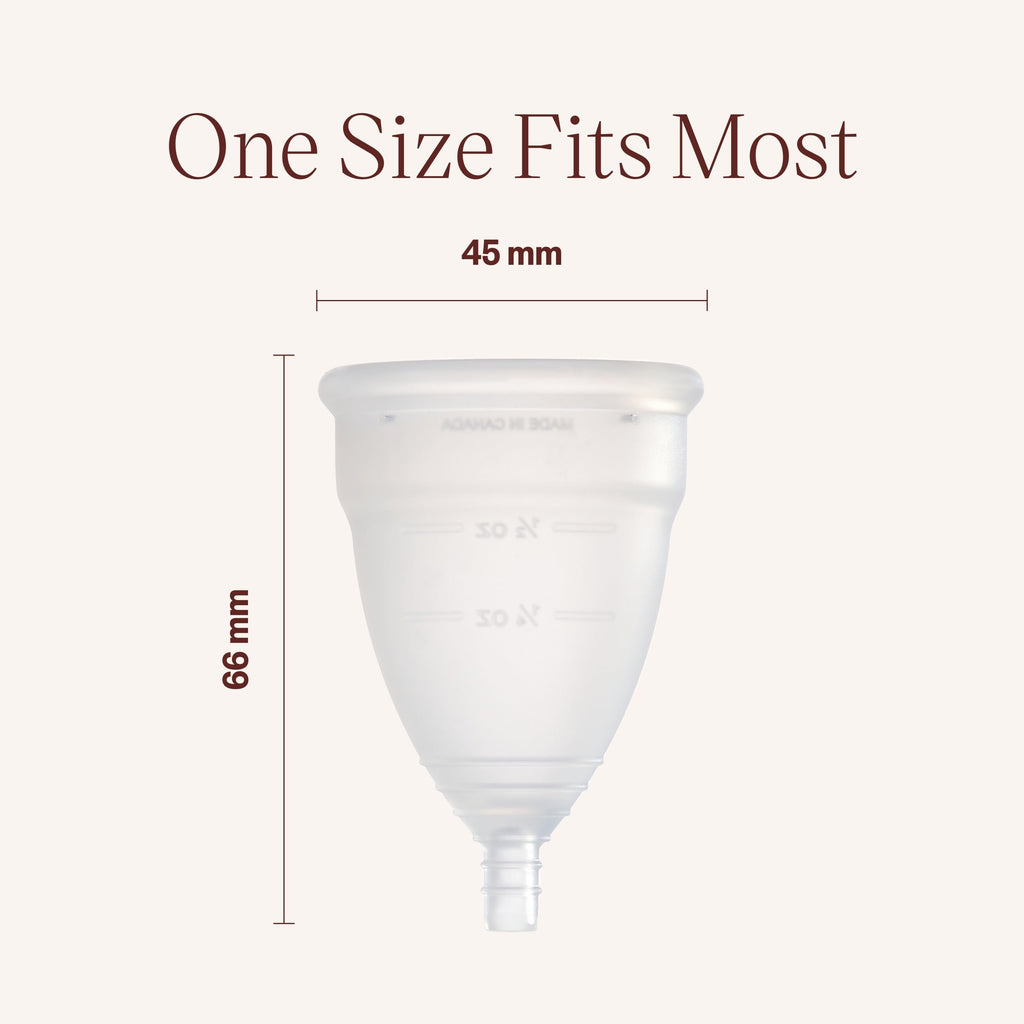 DIVA Cup Model 2 | Medical Grade Silicone Reusable Period Cup With Enamel Pin (Up to 12 Hours)