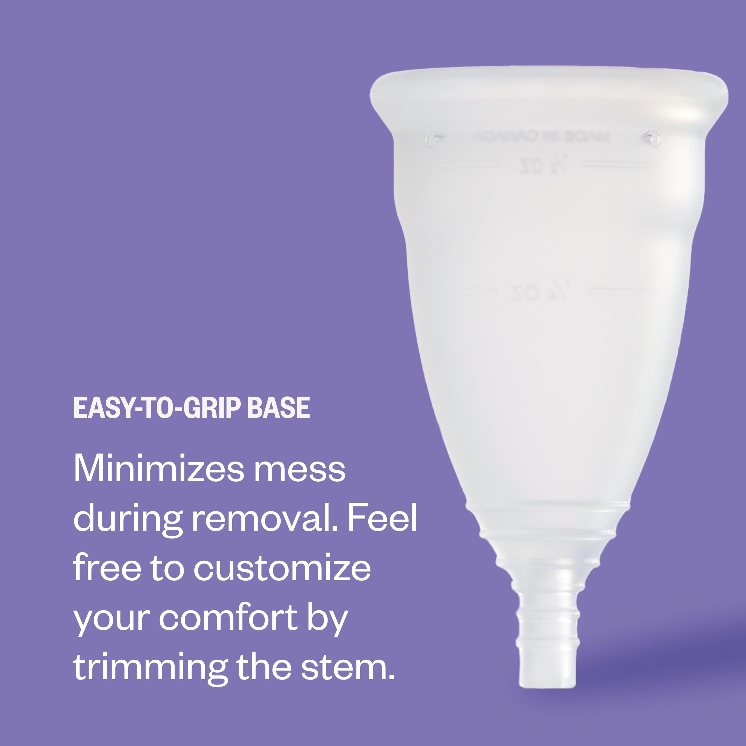 DIVA Cup Model 0 – Medical Grade Silicone Reusable Menstrual Cup
