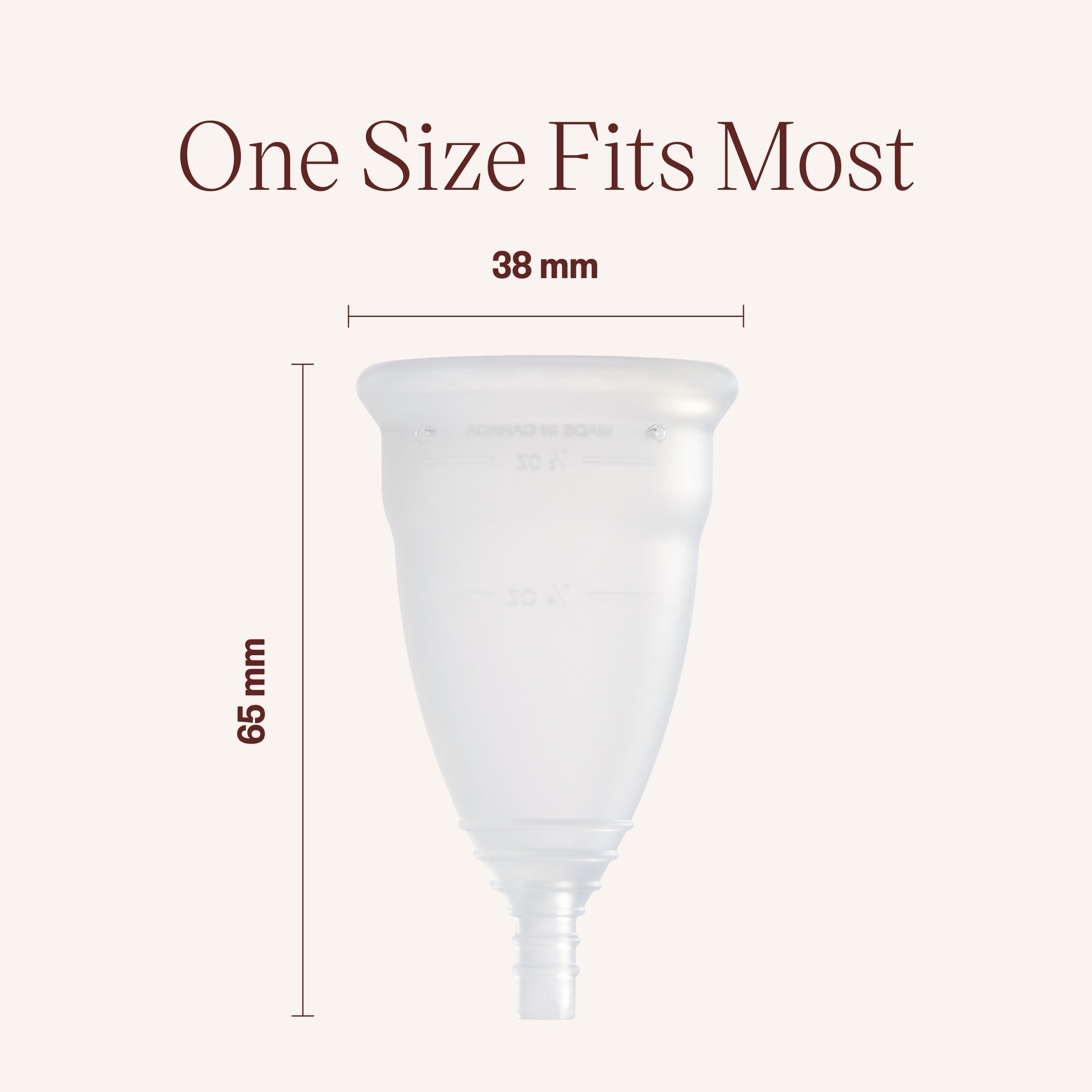 DIVA Cup Model 0 – Medical Grade Silicone Reusable Menstrual Cup