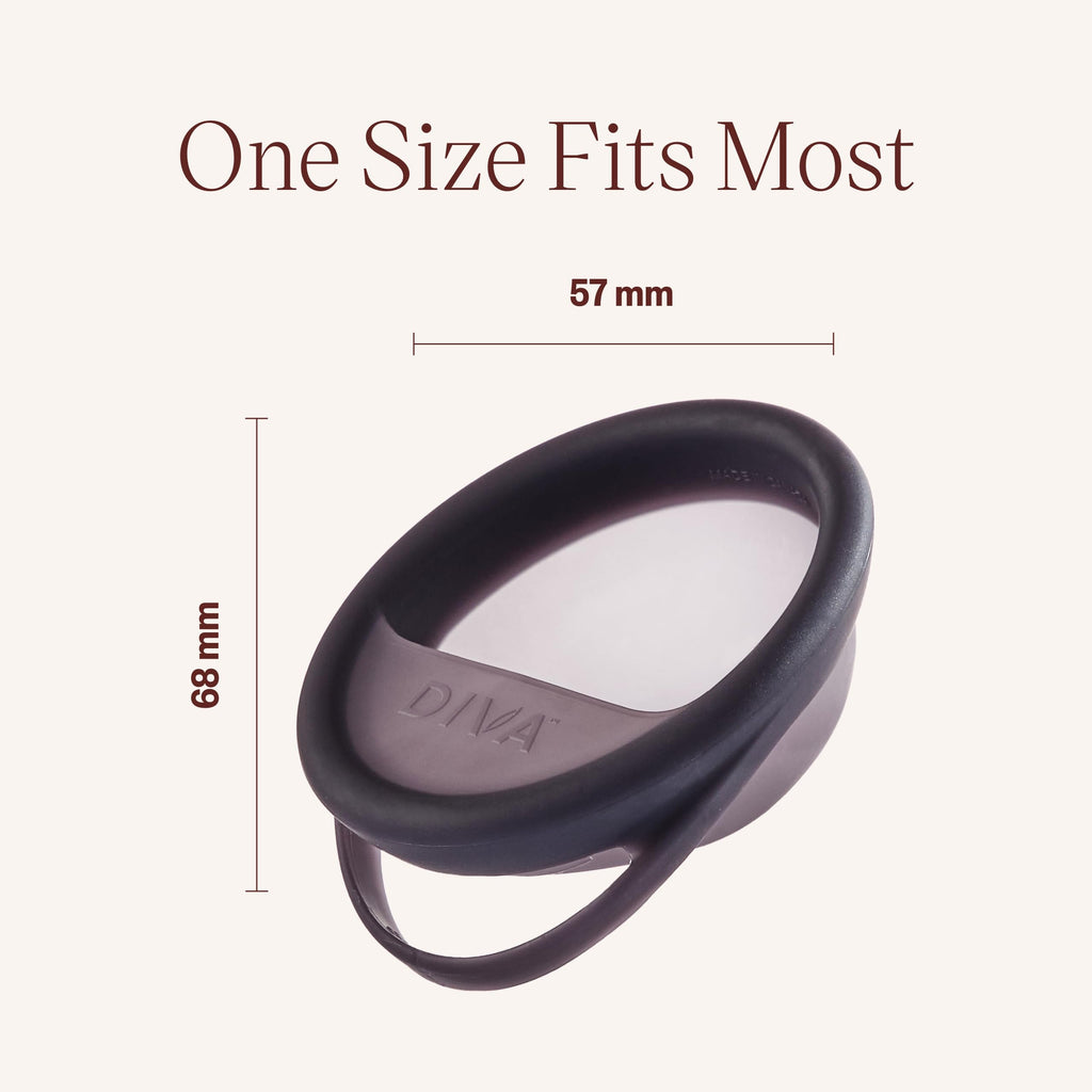 Diva Disc by DivaCup – Reusable Menstrual Disc, Leakproof Shield, 12-Hour Wear (Holds 7 Tampons)