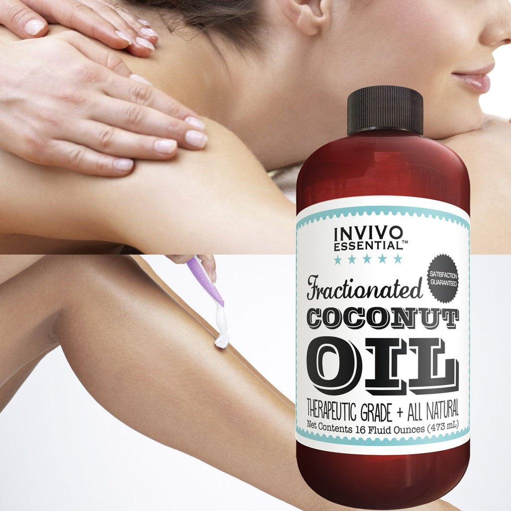 Fractionated Coconut Oil 16oz - Premium Therapeutic Grade Carrier Oil for Aromatherapy & Massage with Pump