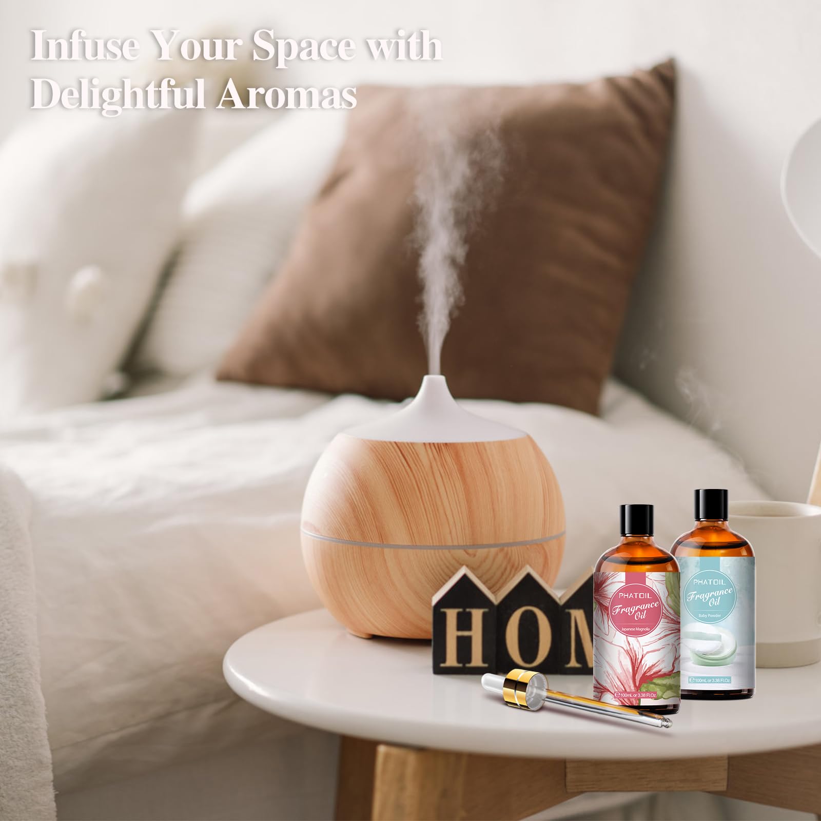 Coconut & Vanilla Fragrance Oil 100ML – PHATOIL Diffuser & DIY Soap/Candle Oil