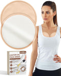 DLMDML Castor Oil Pack for Breast Reusable Anti-Leak (2 Pack) Khaki
