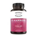 Thomas' All-Natural D-Mannose 1200mg with Cranberry & Dandelion | UTI Health Support | Vegan