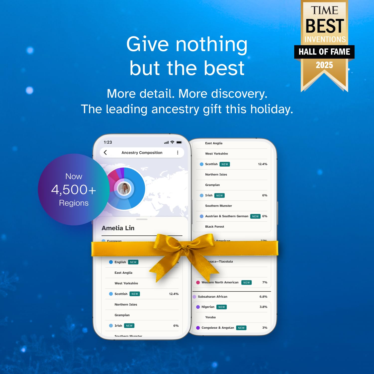 23andMe+ Premium Membership Bundle – DNA Kit with Health & Ancestry Insights + 1-Year Exclusive Reports