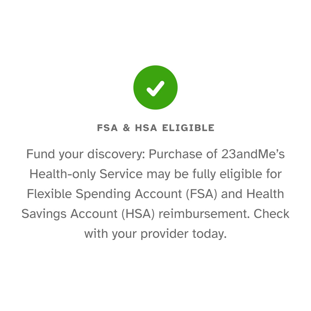 23andMe Health-Only Service – DNA Test with Personal Genetic Reports (Health Predispositions, Carrier Status & Wellness)