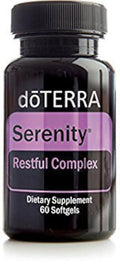 doTERRA Serenity Softgels Restful Complex - Lavender & L-Theanine, 60 Softgels