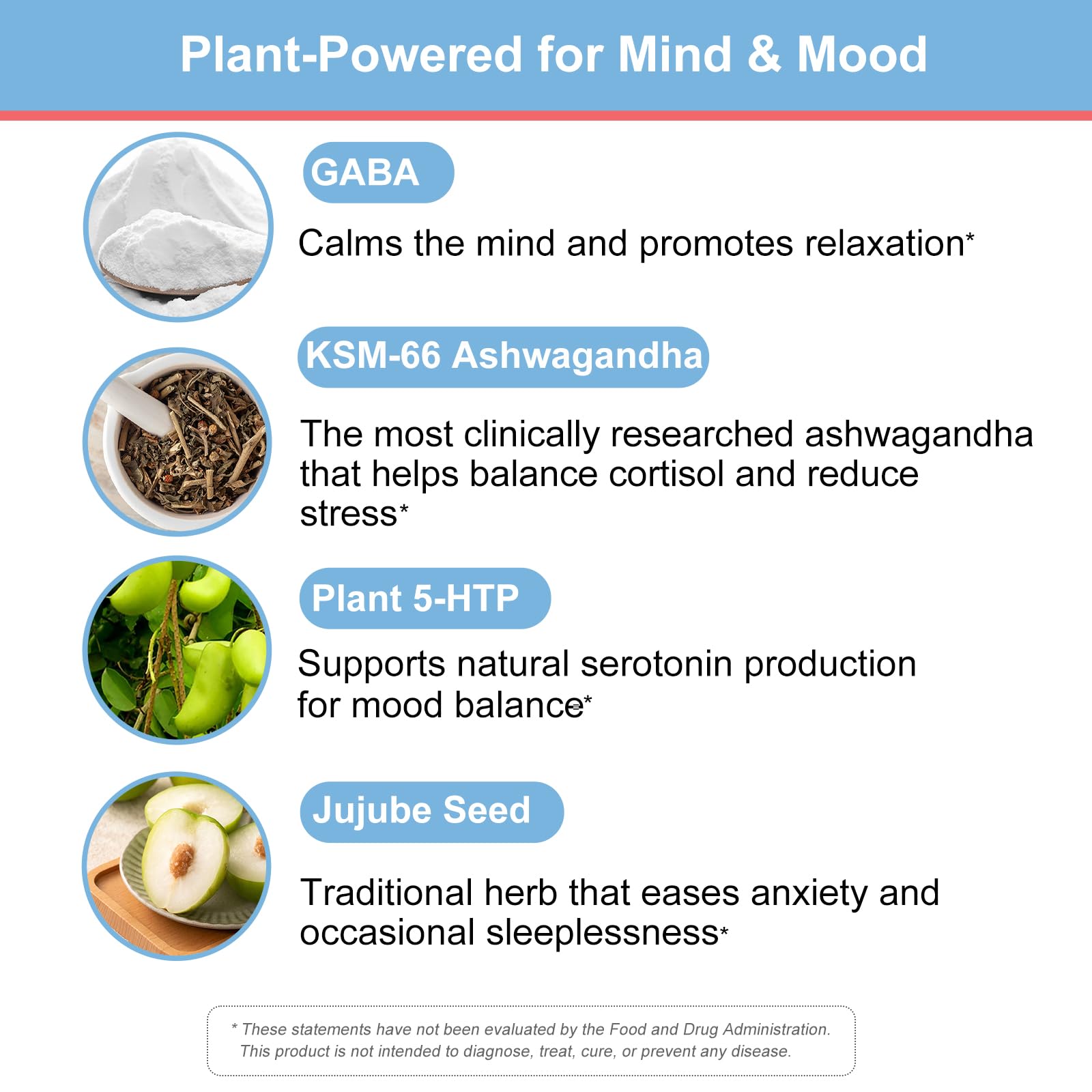 Dobel GABA Gummies with KSM-66 Ashwagandha & 5-HTP – Calming, Sugar-Free, Vegan
