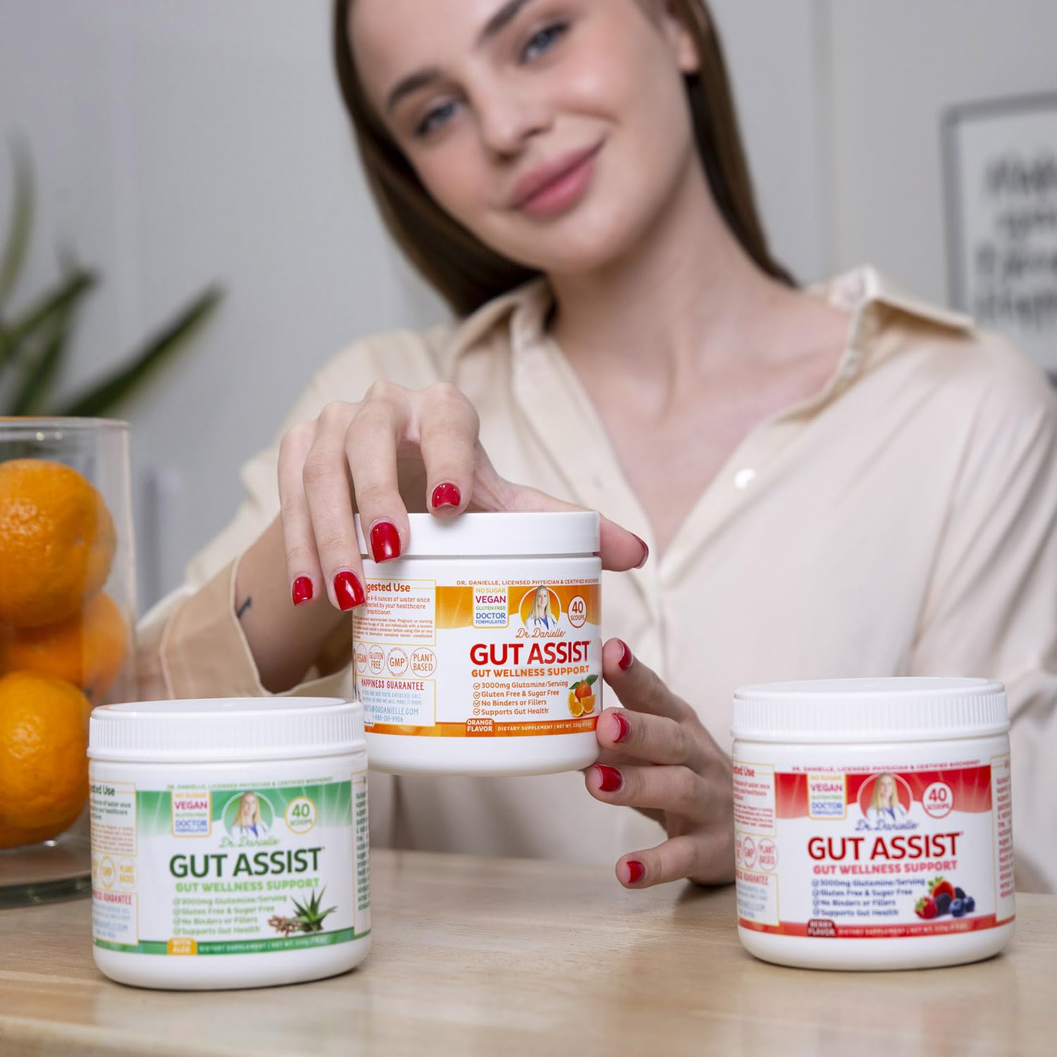 Doctor Danielle Gut Assist – Doctor Formulated Gut Lining & Digestive Support Powder