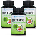 Doctor Recommended Supplements Berberine with Ceylon Cinnamon – 360 Veggie Capsules (Pack of 3) | 1200mg Berberine + 100mg Cinnamon