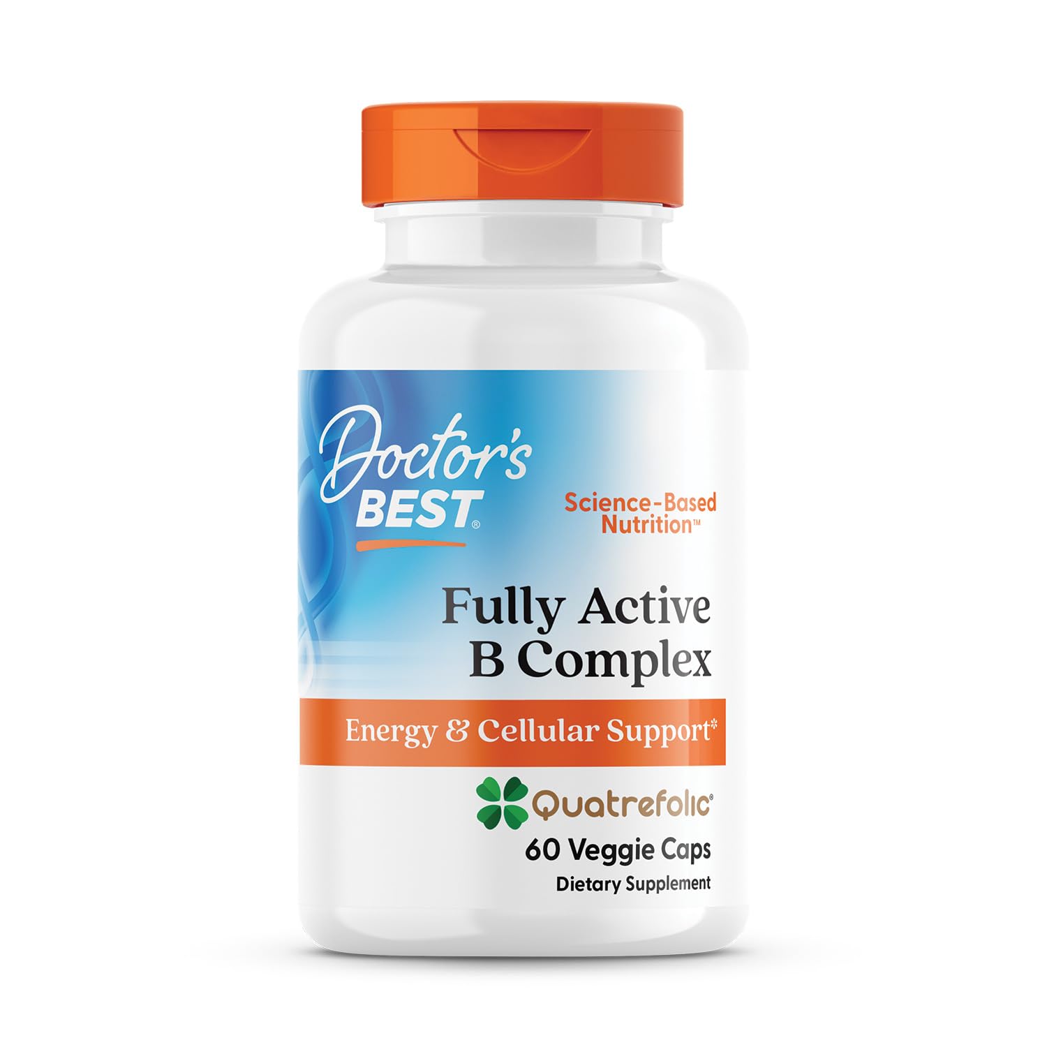 Doctor's Best Fully Active B Complex: Energy & Cellular Support