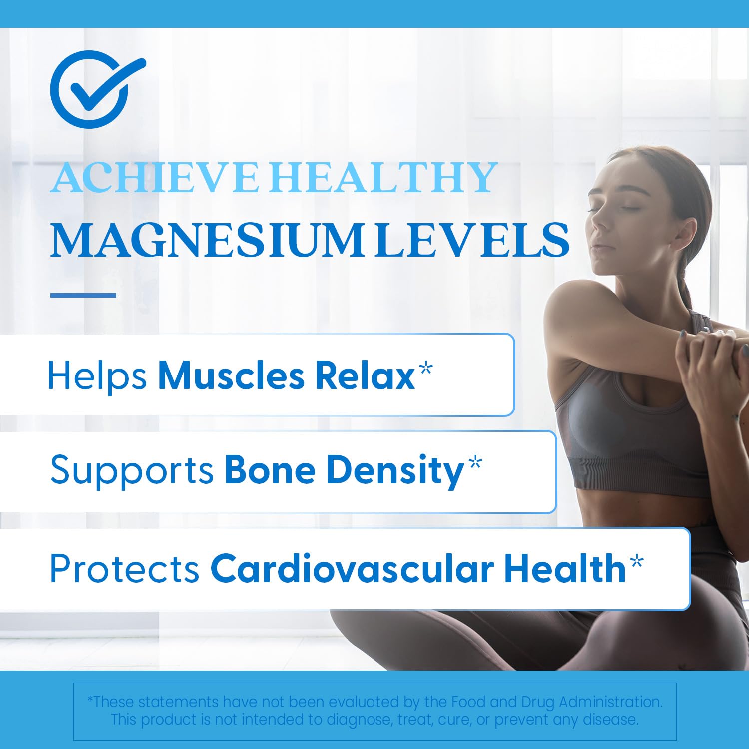 Doctor's Best High Absorption Magnesium – Lysinate Glycinate Capsule, 120 Ct