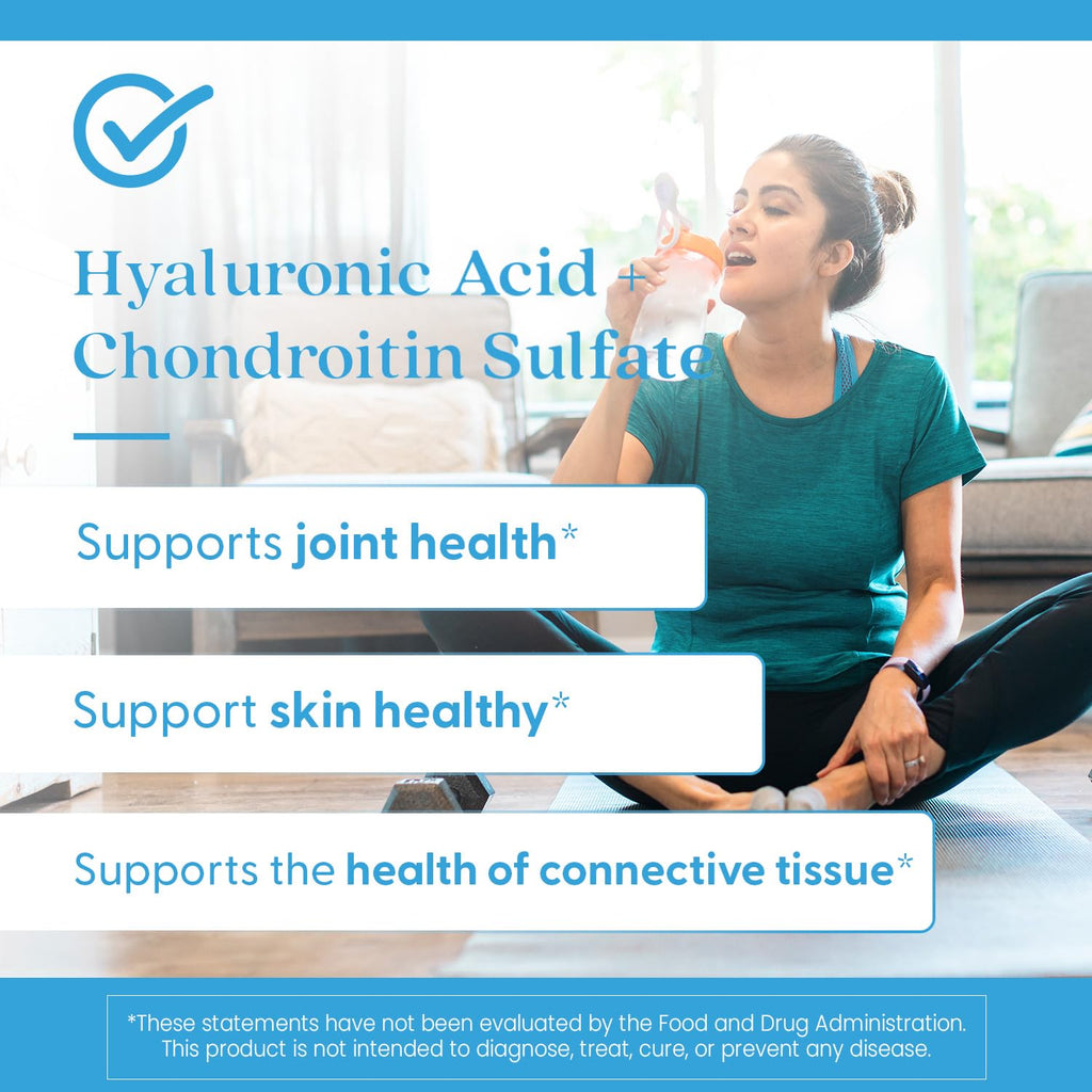 Doctor's Best Hyaluronic Acid + Chondroitin Sulfate | Joint & Skin Health