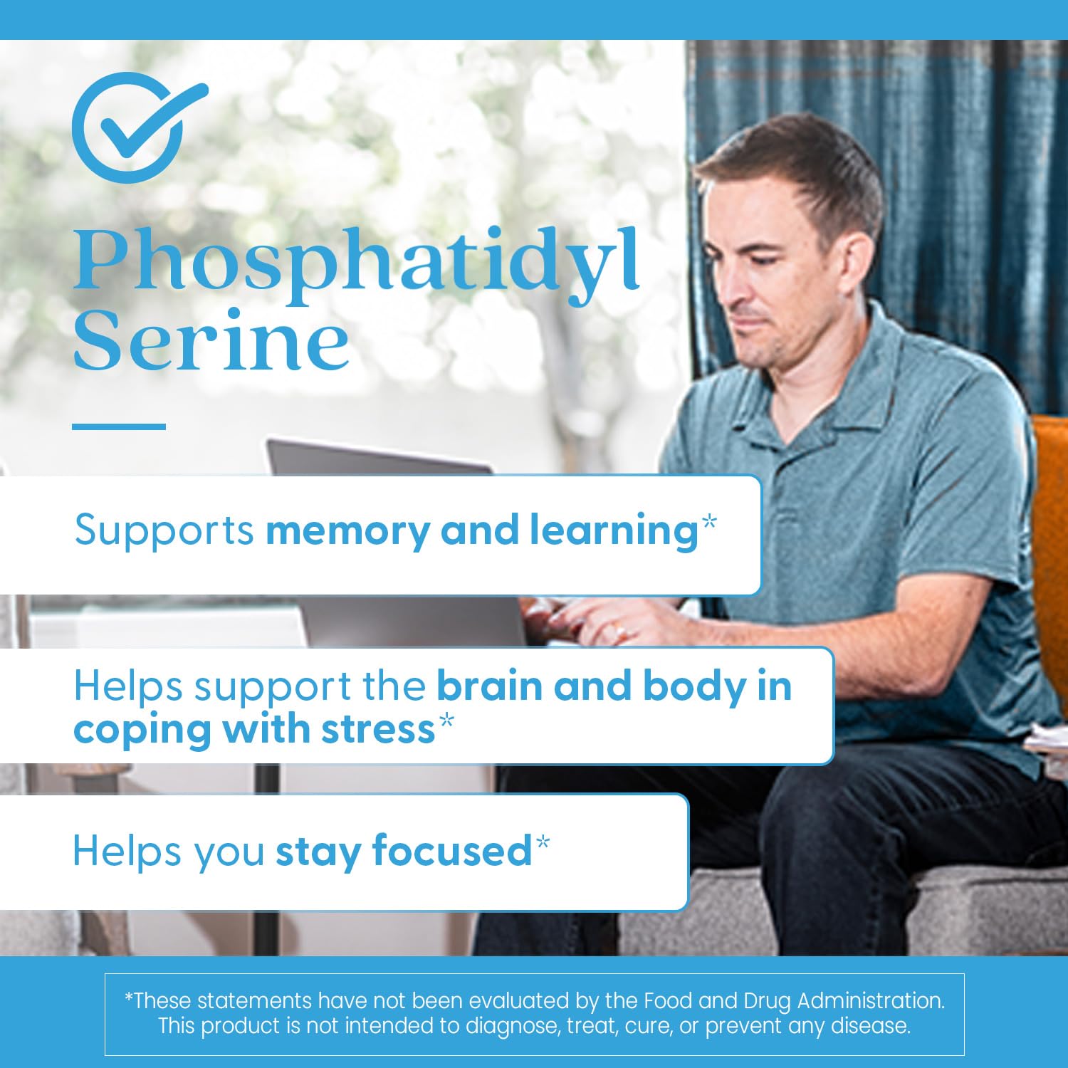 Doctor's Best Best Phosphatidylserine 100, 120-Count | Brain Support Supplement