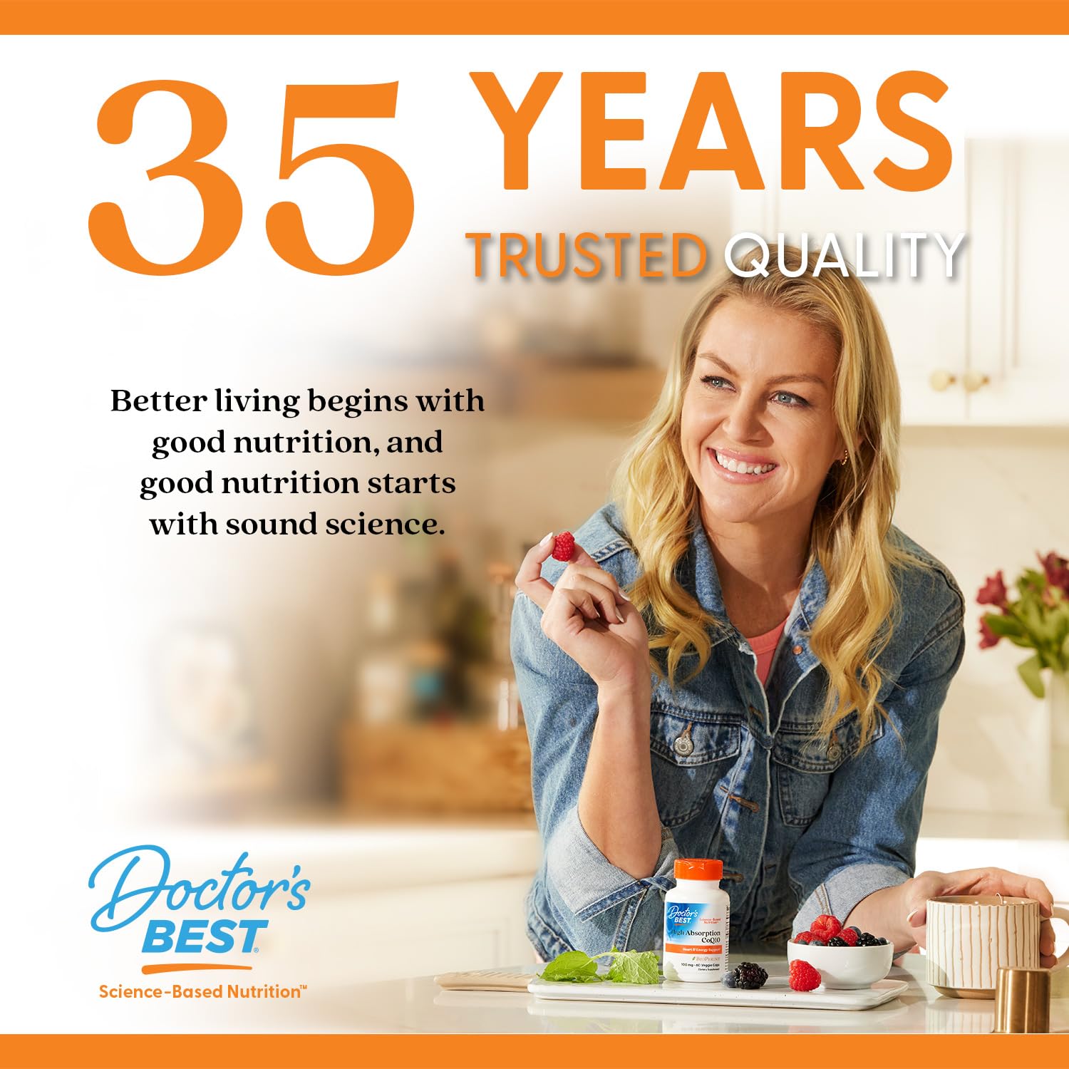 Doctor's Best Vitamin C Powder with Q-C – Immune Support, 250g