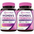 Doctor's Recipes Women's Probiotics | 50 Billion CFU, 16 Strains, Prebiotics & Cranberry | Shelf-Stable, Delayed Release | 120 Capsules (Pack of 2) | 60-Day Supply