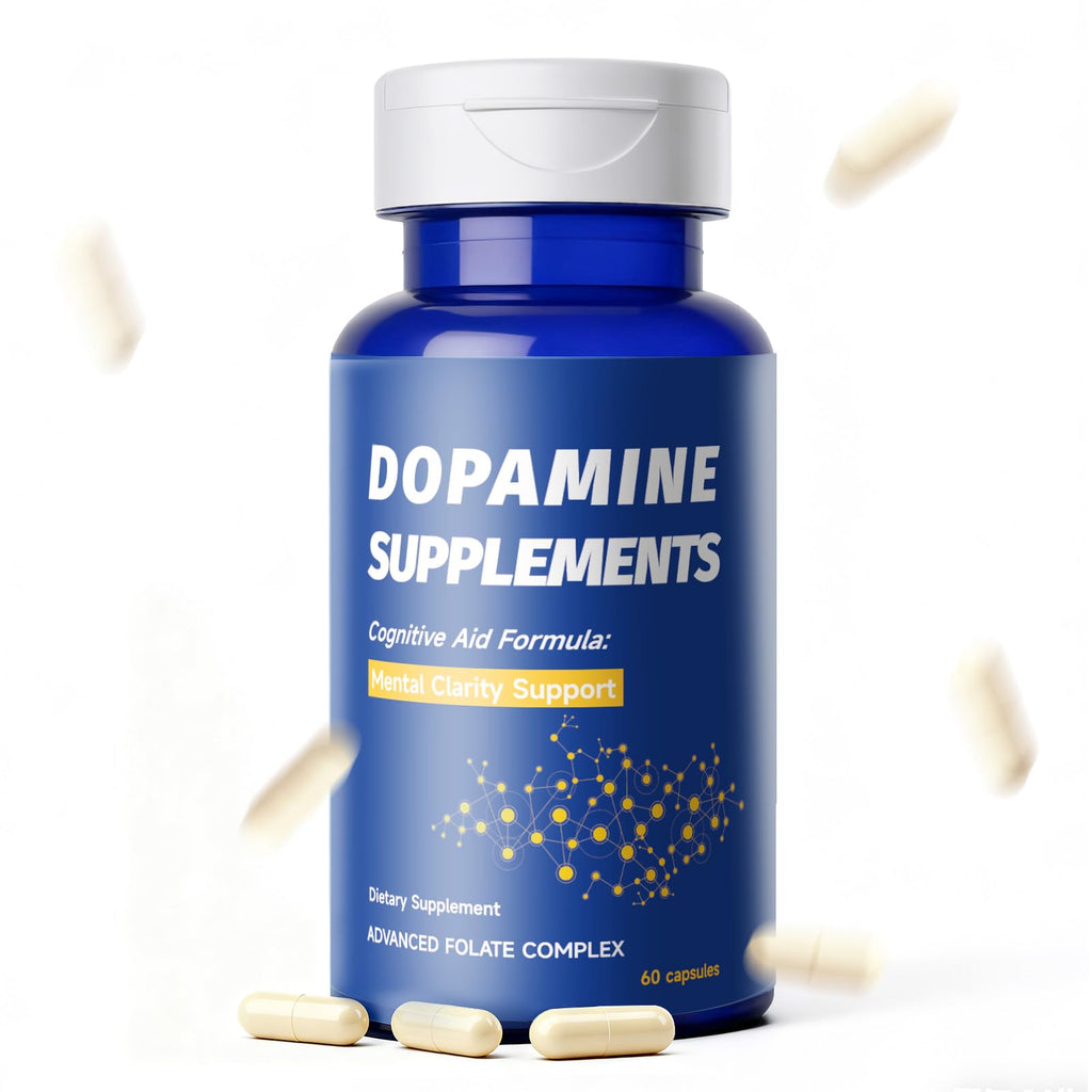 Dopamine Brain Food Supplement - Enhanced Focus, Mental Clarity & Brain Energy (60 Capsules)