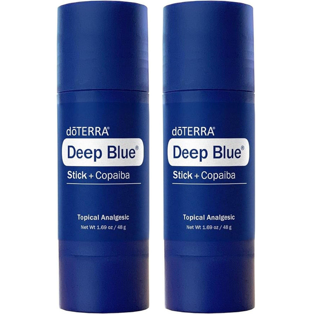 doTERRA Deep Blue Stick - 2 Pack | Fast-Acting Soothing Relief