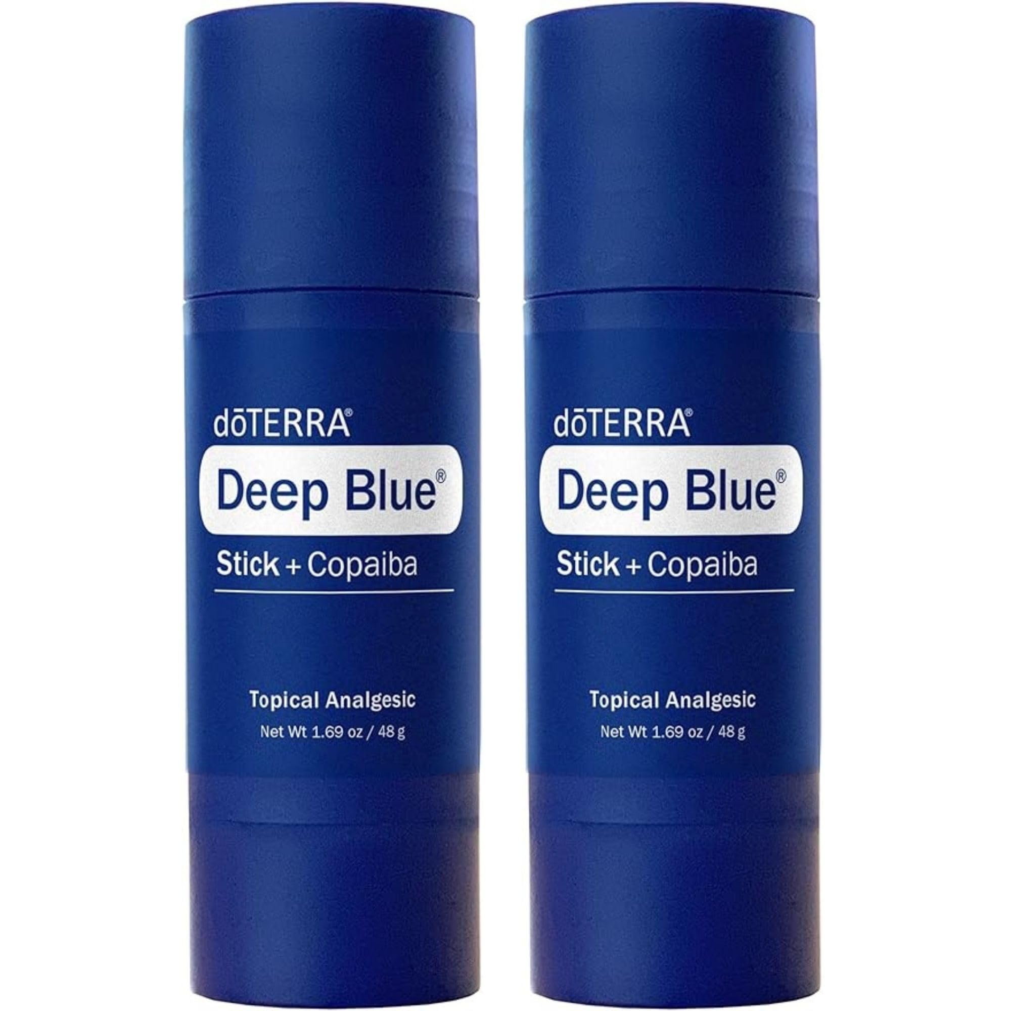 doTERRA Deep Blue Stick - 2 Pack | Fast-Acting Soothing Relief