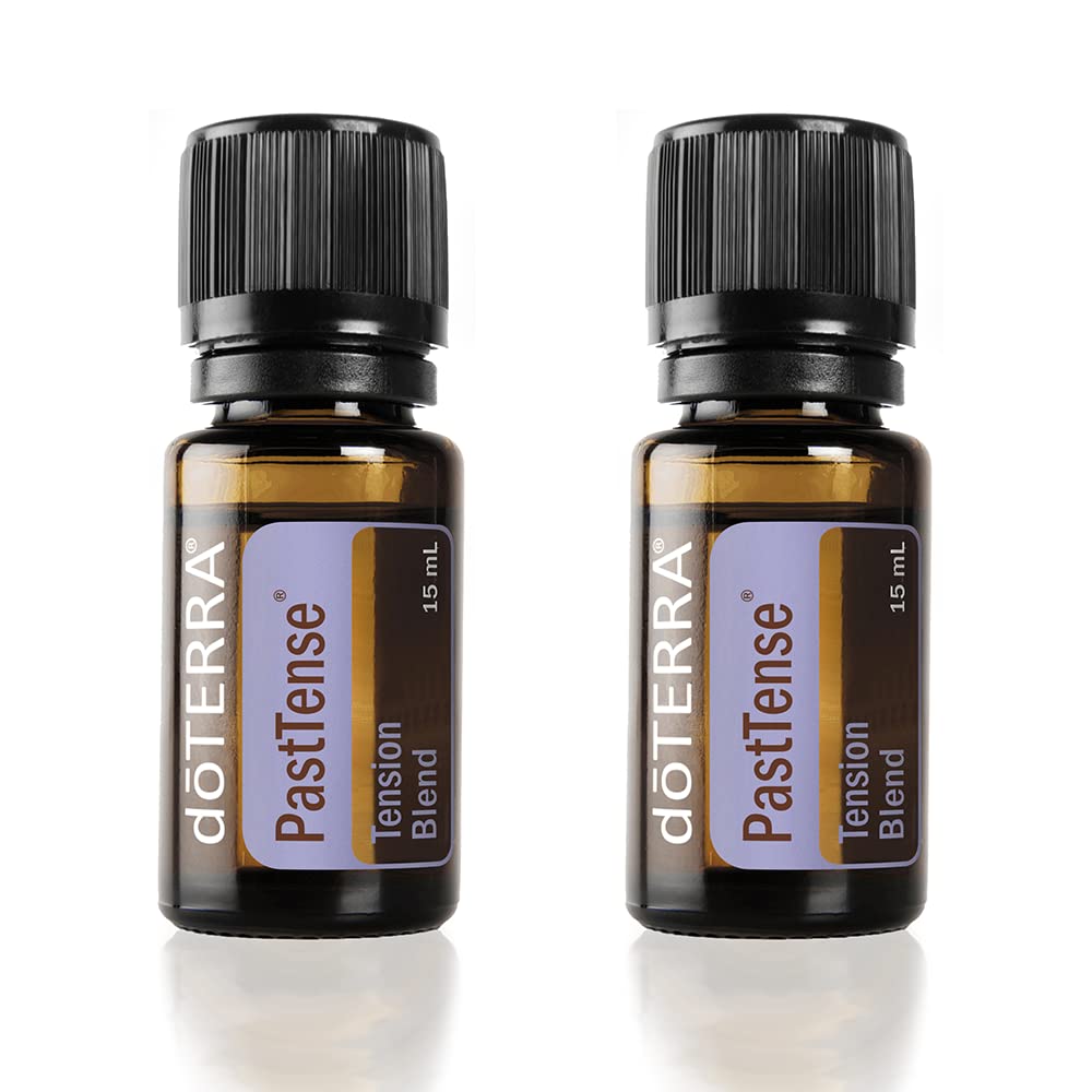 doTERRA PastTense Oil - Tension Blend (15 mL) 2-Pack | Calming Aroma