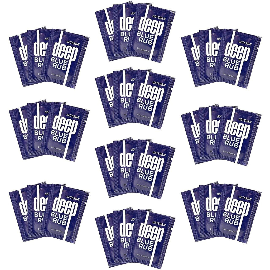 doTERRA Deep Blue Rub Sample Packets – 30 x 2ml (Deep Blue)