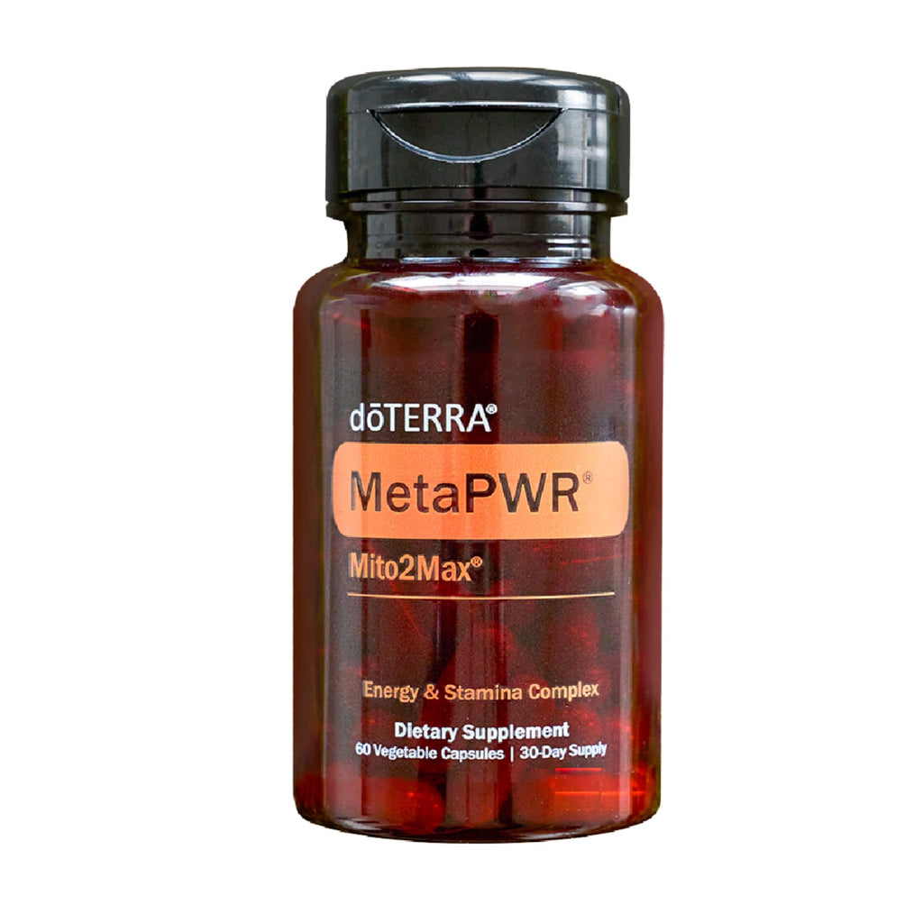 doTERRA MetaPWR Mito2Max Energy Supplement - 60 Capsules | Mitochondrial Health & Energy Support