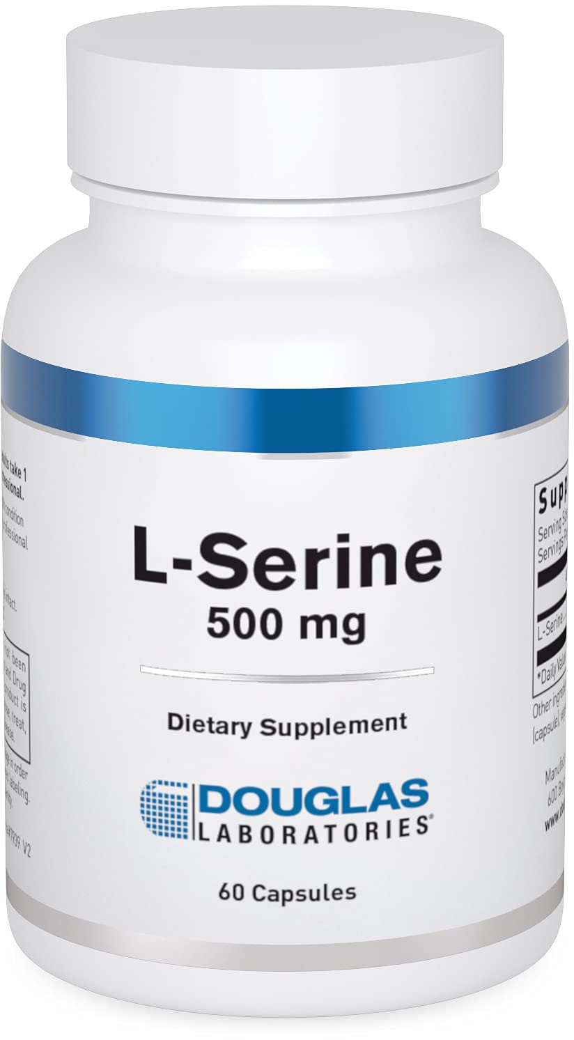 Douglas Laboratories L-Serine – Amino Acid Supplement for Heart, Brain Health & Muscle Building* | 60 Capsules