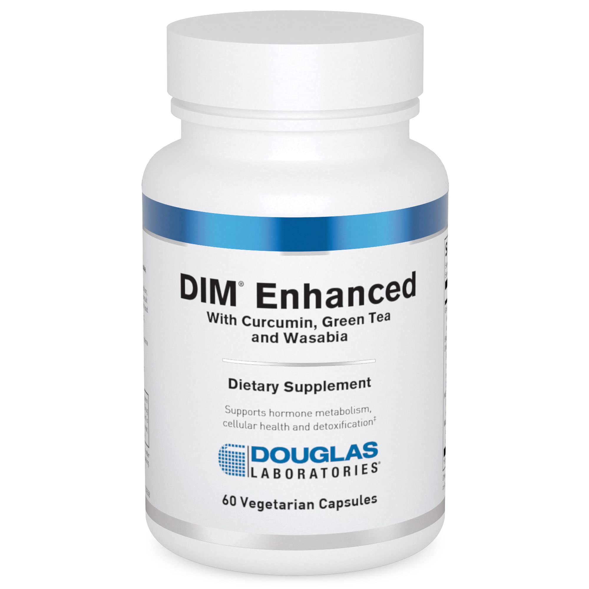 Douglas Laboratories DIM Enhanced - Hormone Balance, Cellular Health & Detox Support | 60 Vegetarian Capsules
