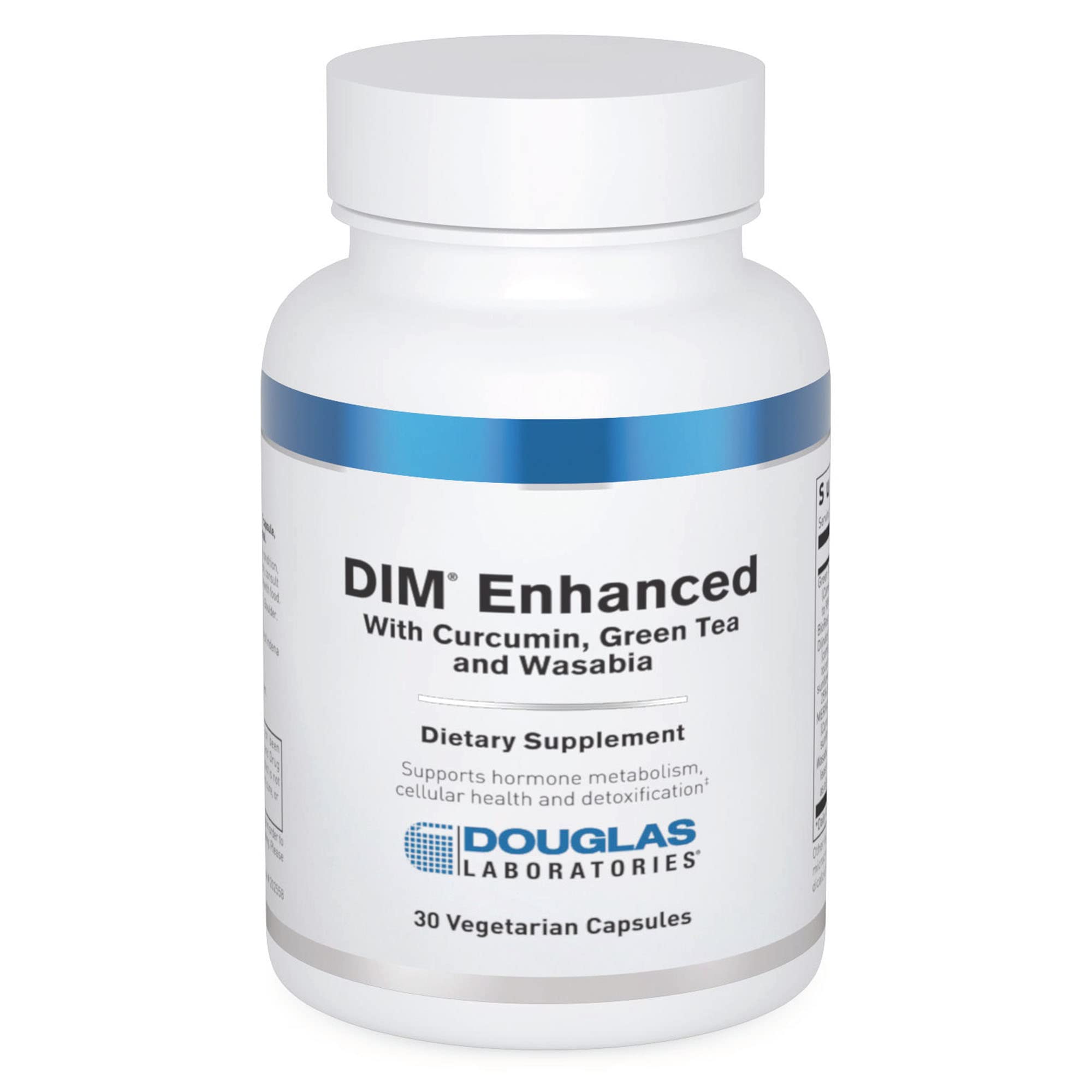 Douglas Laboratories DIM Enhanced 30 Vegetarian Capsules | Hormone Balance, Cellular Health & Detox