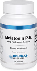 Douglas Laboratories Melatonin Prolonged Release 3 mg | Sleep Support & Immune Health (60 Tablets)