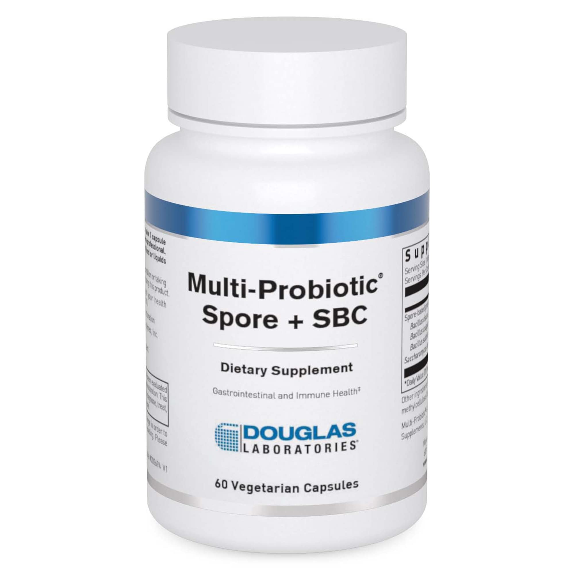 Douglas Laboratories Multi-Probiotic Spore + SBC – GI & Immune Support | 60 Vegetarian Capsules*